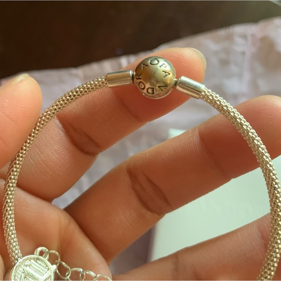 Pandora Moments Mesh Bracelet w/ NEW Marvel Themed Charms Bracelet - Picture 13 of 16